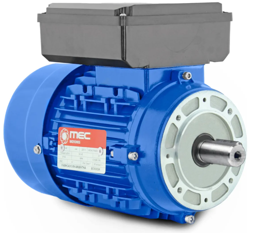 [MEC1001] Motor MEC MONOF - AP - 1 HP 1500 RPM B34 C80